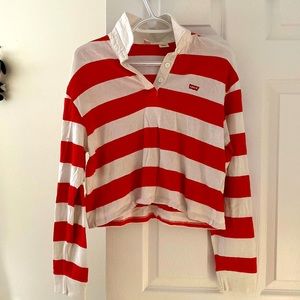 Women's Levi's® Striped Rugby Shirt